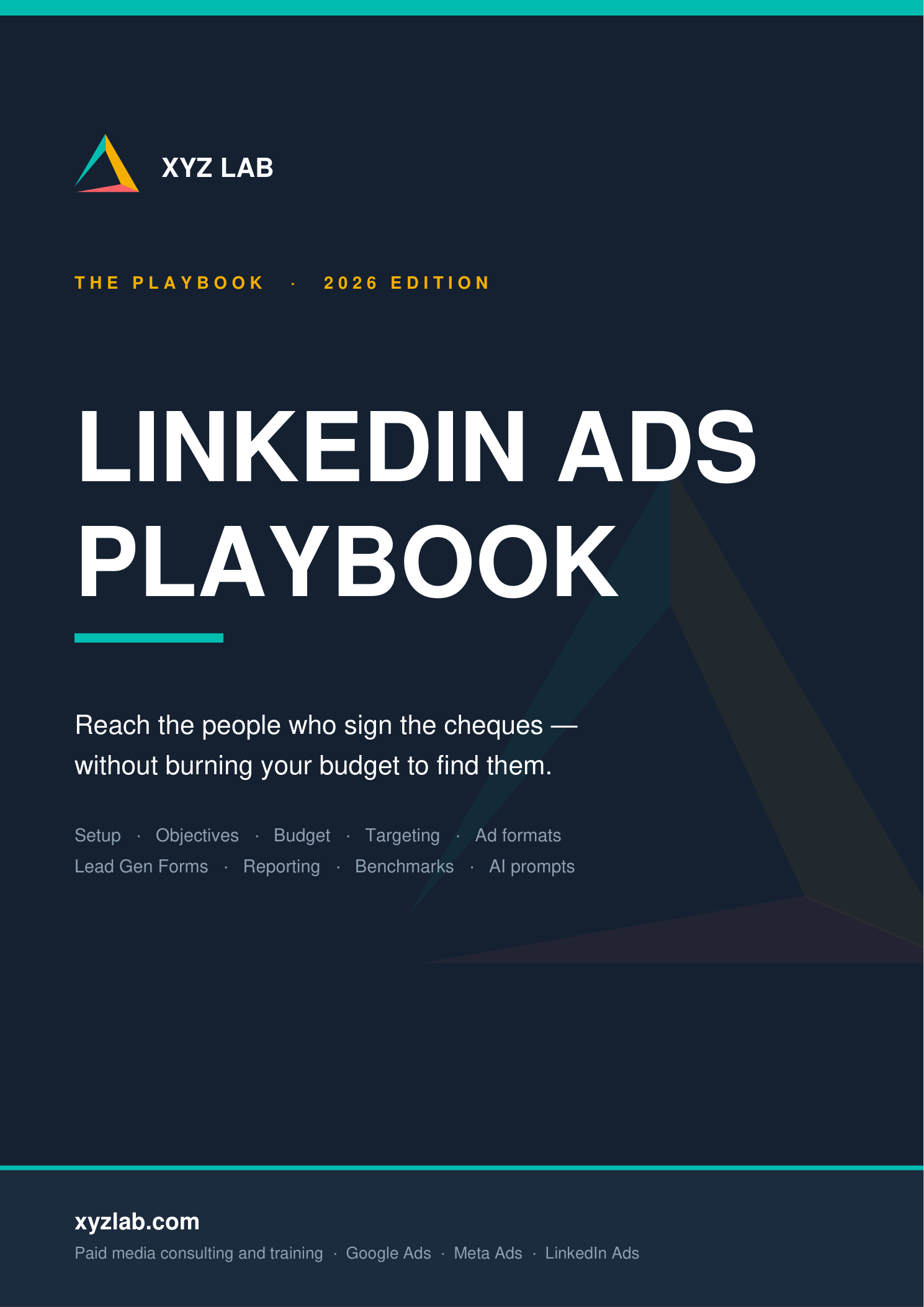 LinkedIn Ads Playbook Cover